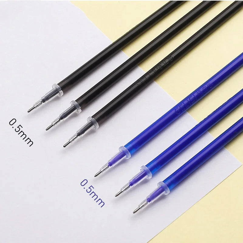 Children Kids Study Kawaii Erasable Gel Pen Gel Red Black Blue Ink Stationery