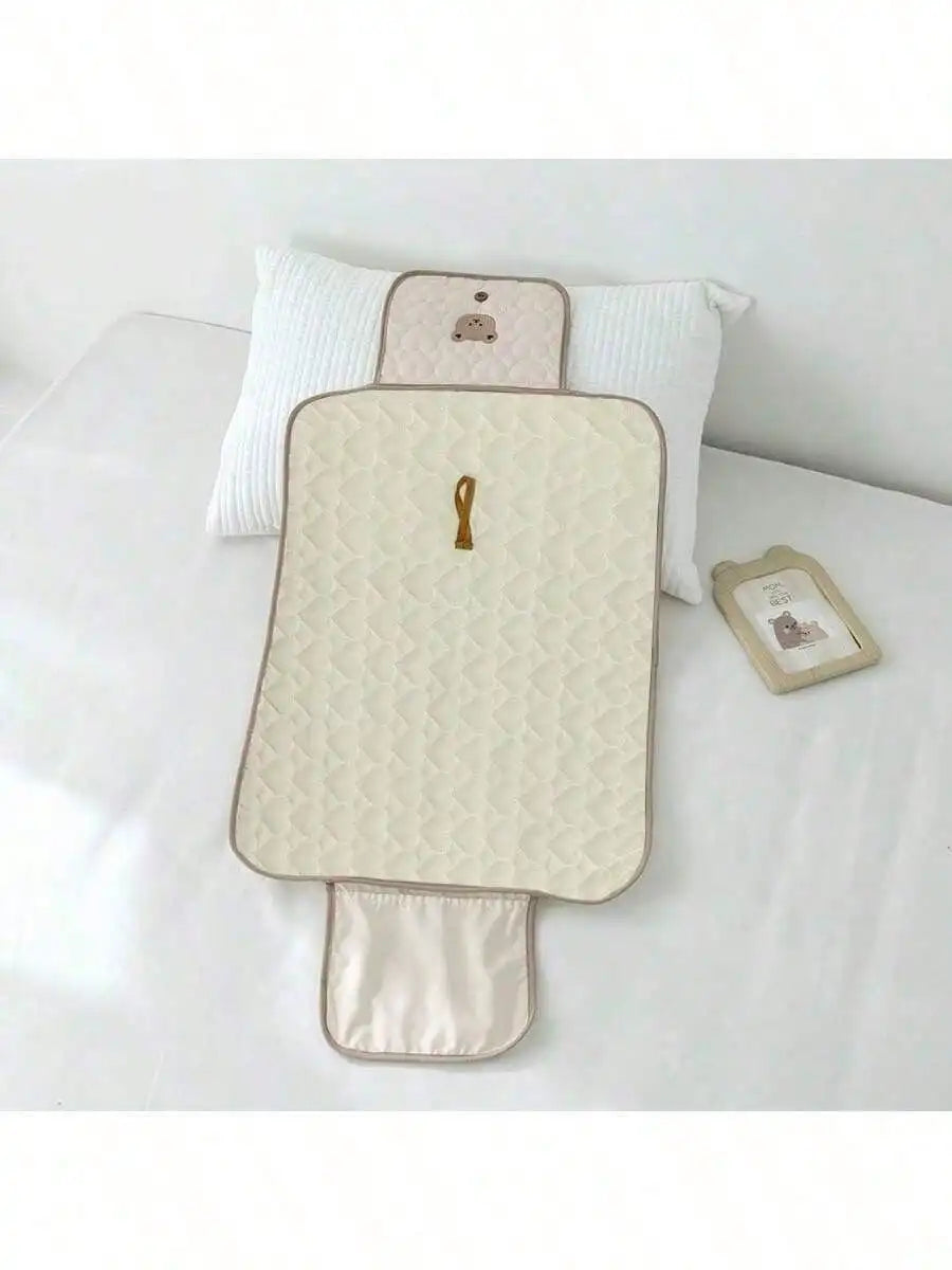 Baby Changing Pad, Multifunctional Foldable Diaper Bag