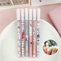 1Pcs Kawaii Game Cartoons Neutral Erasable Pen 0.5mm Blue Gel Pens