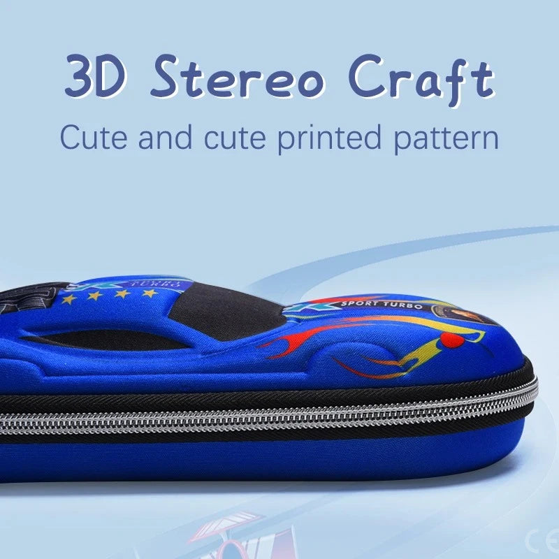 Ce Pen3D Racing Car Pencil Cases Cartoons School Pencil Case For Children