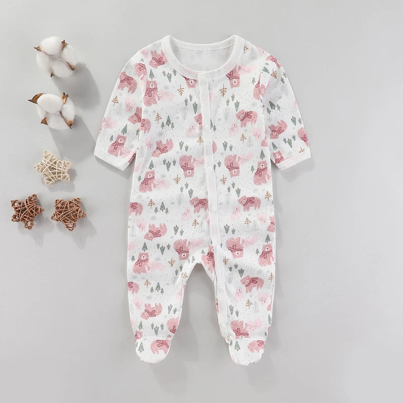 Newborn Baby Clothes New Autumn Winter Baby Bodysuit