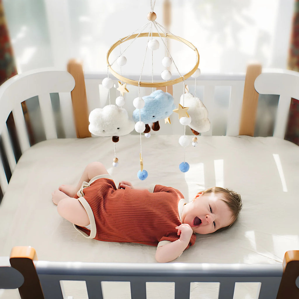 Children's Room Decorative Pendant Cartoon Cloud Crib