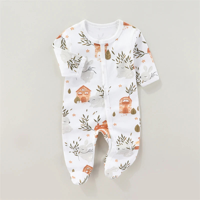 Newborn Baby Clothes New Autumn Winter Baby Bodysuit