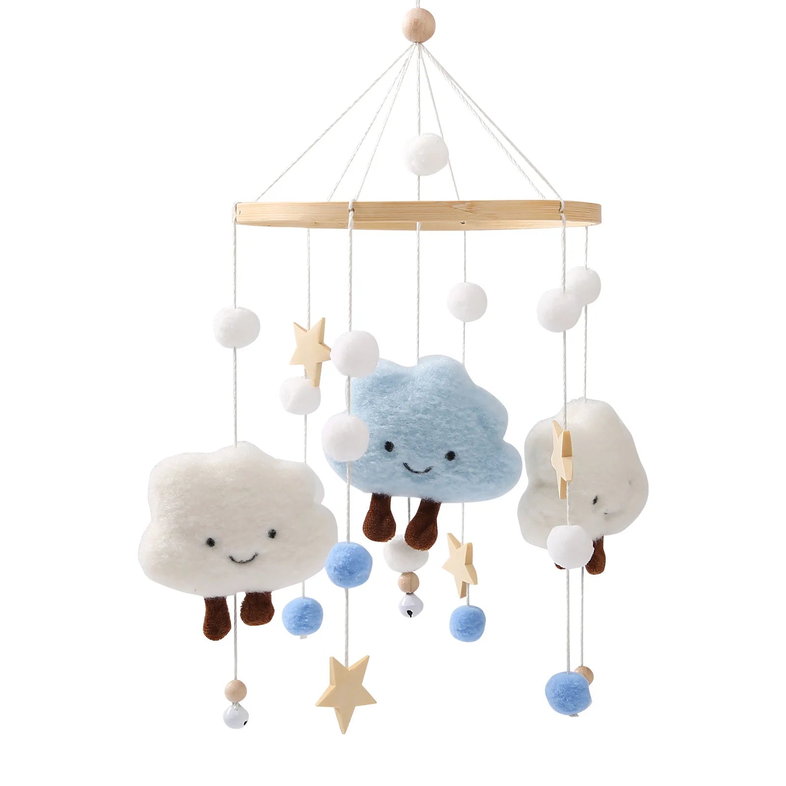 Children's Room Decorative Pendant Cartoon Cloud Crib