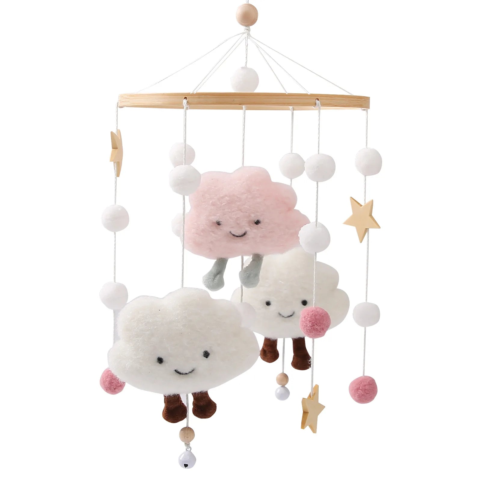 Children's Room Decorative Pendant Cartoon Cloud Crib