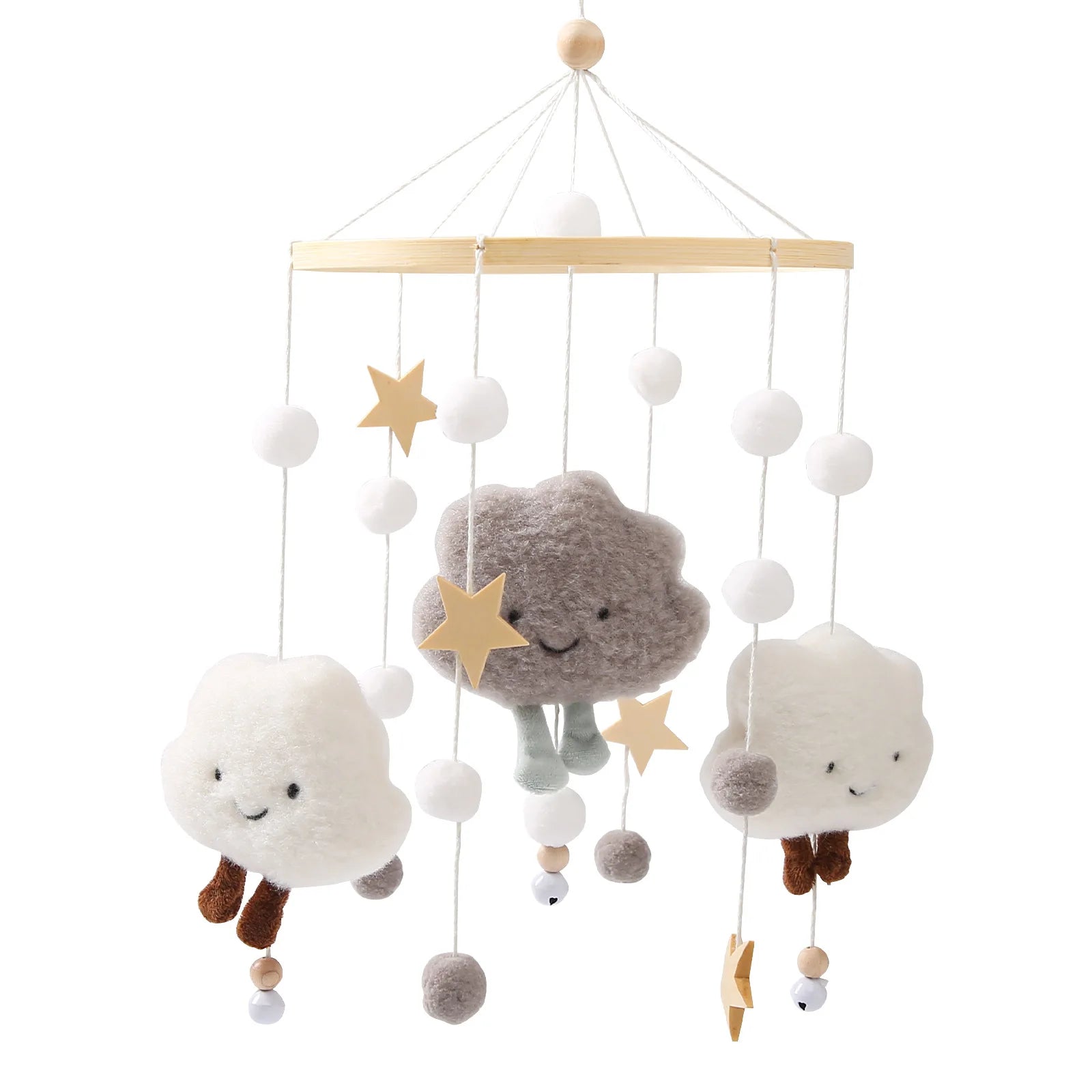 Children's Room Decorative Pendant Cartoon Cloud Crib