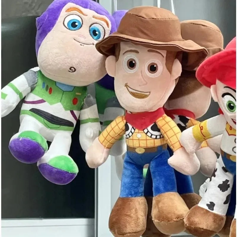 Plush Series Toy Story Plush Toy Woody Buzz Lightyear Jessie Stuffed Doll Cute