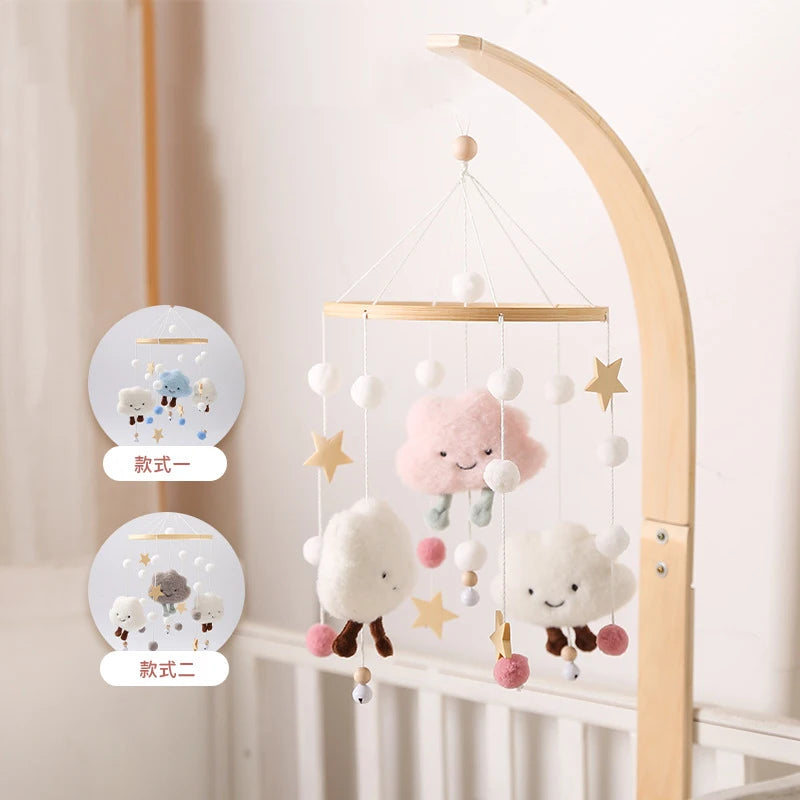 Children's Room Decorative Pendant Cartoon Cloud Crib