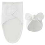 0-6 Months Baby Swaddle and Hat Set