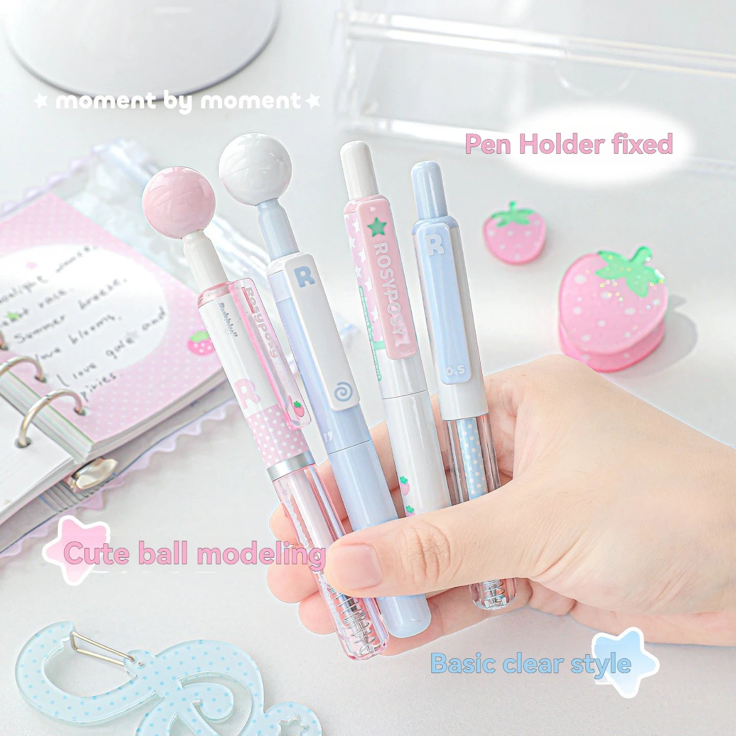 Neutral Pen  Short Pen  4-Pack  High Aesthetic Value  360  Rotation  And Problem  Solving Pen