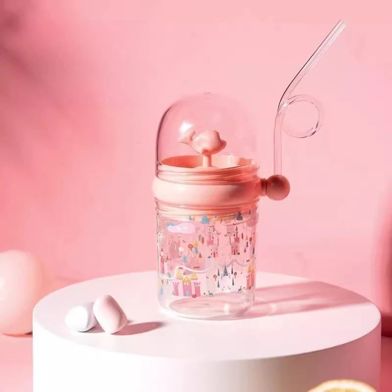 Water Bottles Children Whale Squirting Cup Dolphin Goldfish