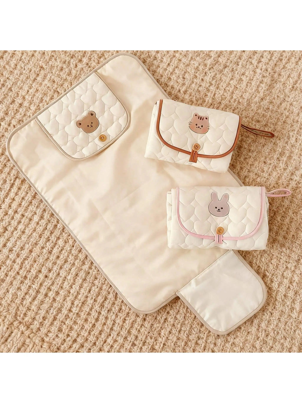 Baby Changing Pad, Multifunctional Foldable Diaper Bag