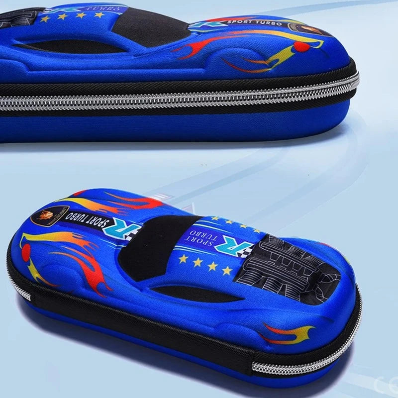 Ce Pen3D Racing Car Pencil Cases Cartoons School Pencil Case For Children
