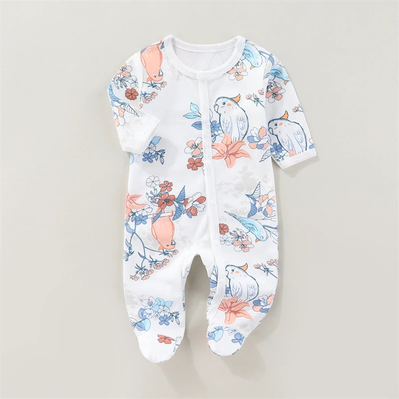 Newborn Baby Clothes New Autumn Winter Baby Bodysuit