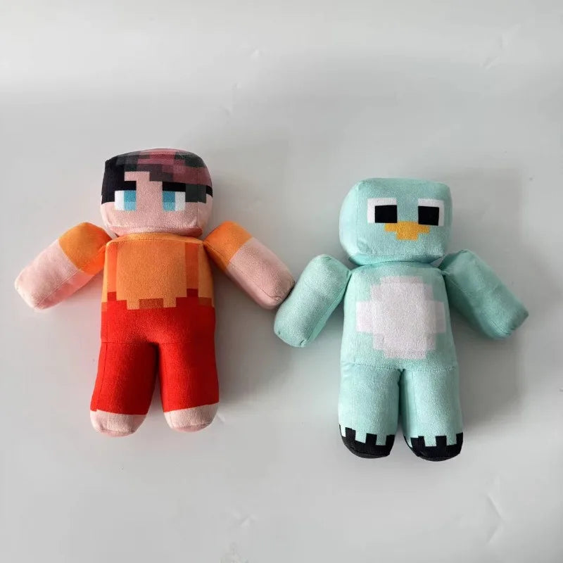 Hot Minecrafts Cute Milo and Chip Plushie Plush Toy Penguin Toy Game Toys